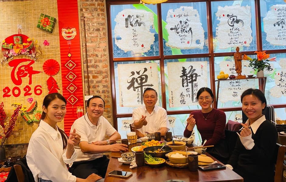 Không gian quán Tâm Sen